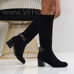 Дамски ботуши-1110-657735 Black