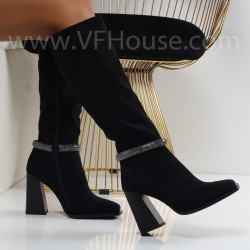 Дамски ботуши-1110-105201216 Black