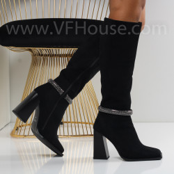 Дамски ботуши-1110-105201216 Black