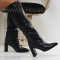 Дамски ботуши-1110-293411 Black
