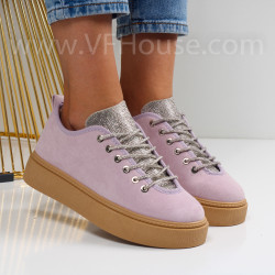 Дамски ежедневни обувки - 2023-1406375 Purple