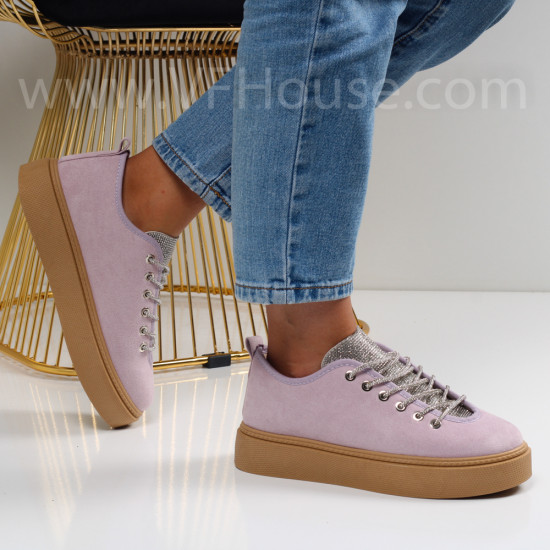 Дамски ежедневни обувки - 2023-1406375 Purple