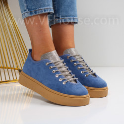 Дамски ежедневни обувки - 2023-1406375 Blue