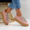 Дамски ежедневни обувки - 2023-1406375 Pink