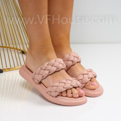 Дамски чехли-150663 L.PINK