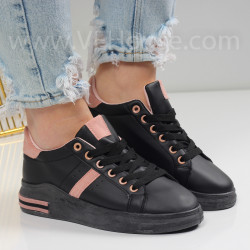 ДАМСКИ КЕЦОВЕ - 0301-3081901 BLACK/PINK