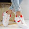 ДАМСКИ КЕЦОВЕ - 0301-3081901 WHITE/RED