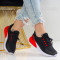 ДАМСКИ МАРАТОНКИ 1901-80201925 BLACK-RED