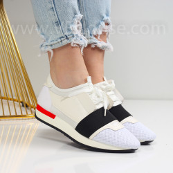 Дамски маратонки 2301-17182001 White
