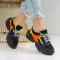 ДАМСКИ МАРАТОНКИ - 0102-0012001 BLACK/ORANGE
