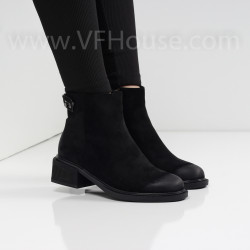ДАМСКИ БОТИ - 2021-1021607438 BLACK