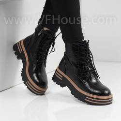 ДАМСКИ БОТИ - 2021-1021817421 BLACK