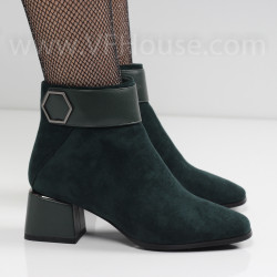 ДАМСКИ БОТИ НА ТОК - 2021-101725462 GREEN