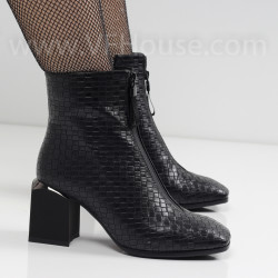 ДАМСКИ БОТИ НА ТОК - 2021-102150450 BLACK