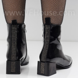 ДАМСКИ БОТИ НА ТОК - 2021-1020937182 BLACK