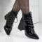 ДАМСКИ БОТИ НА ТОК - 2021-1020491542 BLACK LAK