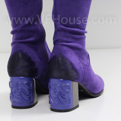 ДАМСКИ БОТИ НА ТОК - 2021-102184486 DR PURPLE