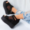 ДАМСКИ САНДАЛИ НА ПЛАТФОРМА - 2303-6213004 BLACK