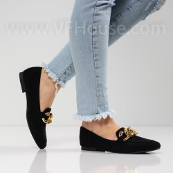 ДАМСКИ МОКАСИНИ - 0903-2326211801 BLACK