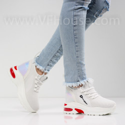 ДАМСКИ КЕЦОВЕ НА ПЛАТФОРМА - 0903-980108212903 WHITE