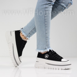 ДАМСКИ КЕЦОВЕ НА ПЛАТФОРМА - 0903-65241212305 BLACK