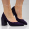 ДАМСКИ ОБУВКИ НА ТОК - 1403-791213201 PURPLE