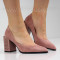 ДАМСКИ ОБУВКИ НА ТОК - 1403-791213201 PINK