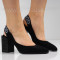 ДАМСКИ ОБУВКИ НА ТОК - 1403-794213207 BLACK