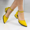 ДАМСКИ ОБУВКИ НА ТОК - 1403-5026213108 YELLOW