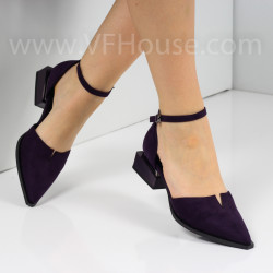 ДАМСКИ ОБУВКИ НА ТОК - 1403-5026213108 PURPLE