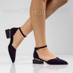 ДАМСКИ ОБУВКИ НА ТОК - 1403-5026213108 PURPLE