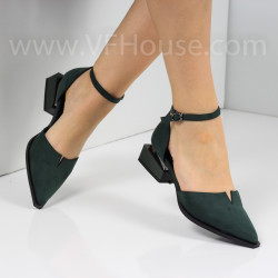 ДАМСКИ ОБУВКИ НА ТОК - 1403-5026213108 GREEN