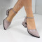 ДАМСКИ ОБУВКИ НА ТОК - 1403-5026213108 GREY-PU