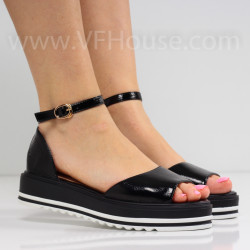 ДАМСКИ САНДАЛИ - 1403-2999213026 BLACK