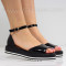 ДАМСКИ САНДАЛИ - 1403-2999213026 BLACK