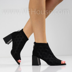 ДАМСКИ БОТИ - 1403-794213730 BLACK