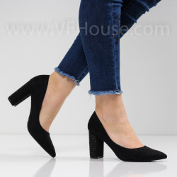 ДАМСКИ ОБУВКИ НА ТОК - 3103-3191211516 BLACK