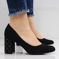 ДАМСКИ ОБУВКИ НА ТОК - 3103-3157211517 BLACK