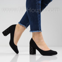 ДАМСКИ ОБУВКИ НА ТОК - 3103-3157211517 BLACK