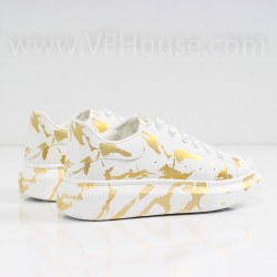 МЪЖКИ КЕЦОВЕ - 1504-6609212105 WHITE/GOLDEN