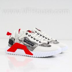 МЪЖКИ КЕЦОВЕ - 1504-81212406 WHITE/RED