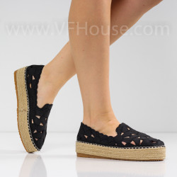 ДАМСКИ ЕСПАДРИЛИ - 1505-136211701 BLACK