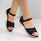 ДАМСКИ САНДАЛИ - 1505-15053211407 BLACK