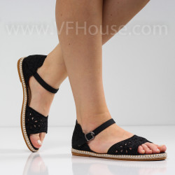 ДАМСКИ САНДАЛИ - 1505-15053211407 BLACK