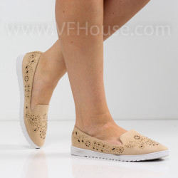 ДАМСКИ ПАНТОФКИ - 0206-03211004 BEIGE