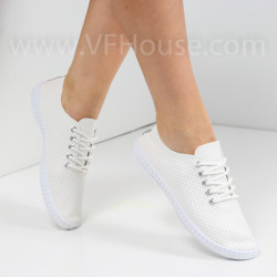 ДАМСКИ КЕЦОВЕ - 0206-9582211209 WHITE/SILVER