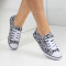 ДАМСКИ КЕЦОВЕ - 0206-001211010 WHITE/LEOPARD