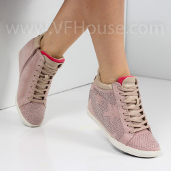 ДАМСКИ КЕЦОВЕ НА ПЛАТФОРМА - 0206-6401211017 PINK
