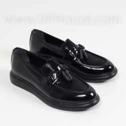 МЪЖКИ МОКАСИНИ - 0507-002211605 BLACK LACI/BLACK