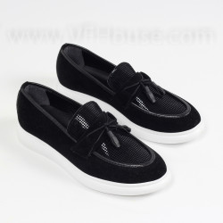 МЪЖКИ МОКАСИНИ - 0507-002211605 BLACK/WHITE